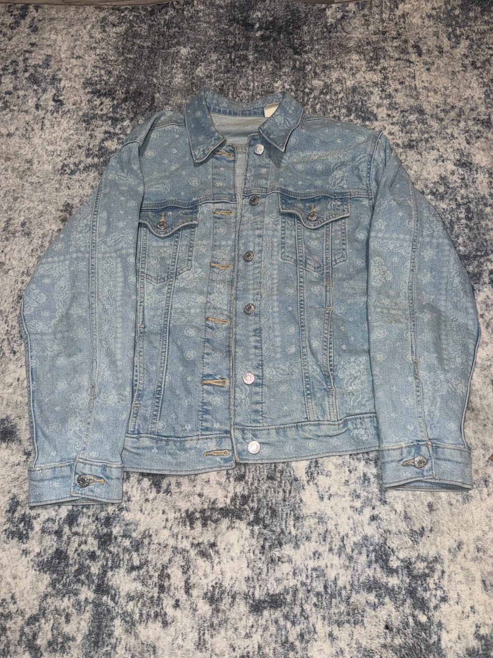 Levi Pattern Denim Jacket